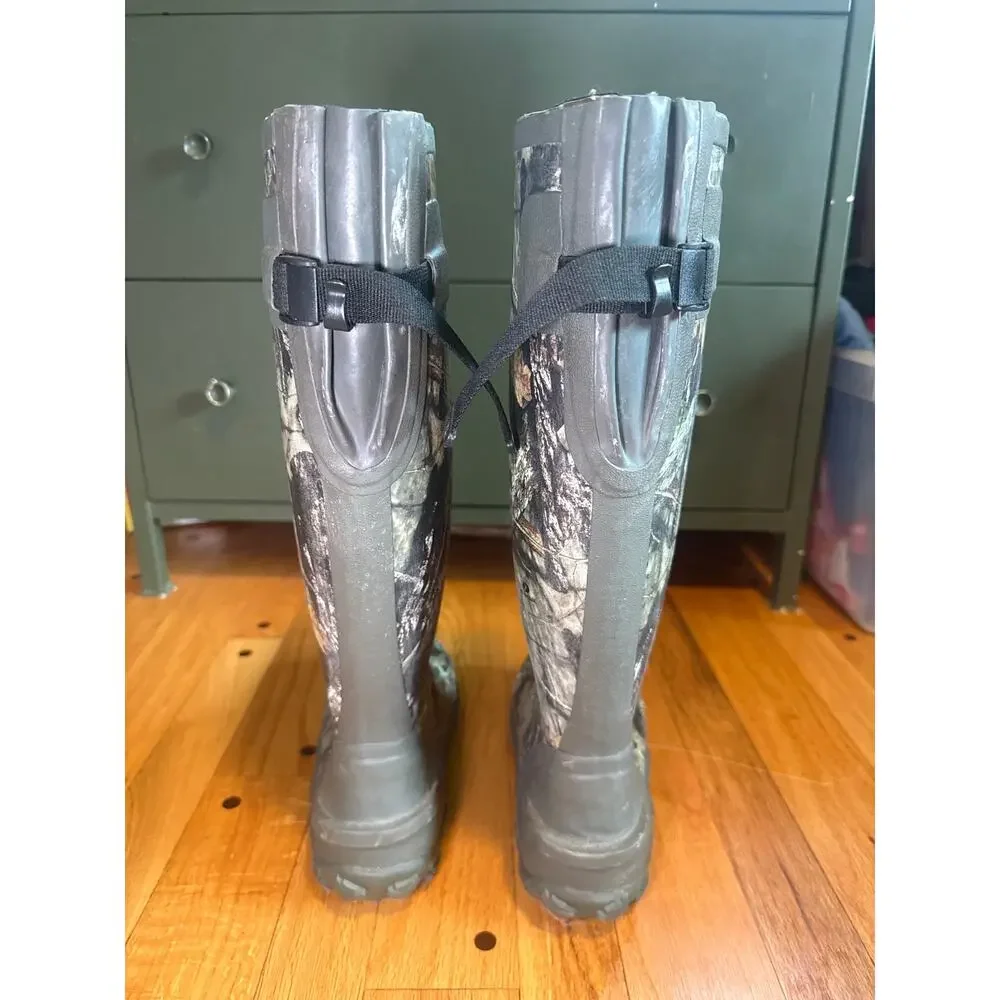 Irish Setter Red Wing Hunting Boots Mens Sz 8 Mossy Oak Camo ScentBan 4880